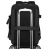 BANGE Reiserucksack TRAVEL mit Trolley Sleeve. Ideal als Handgepäck bei Flugreisen.