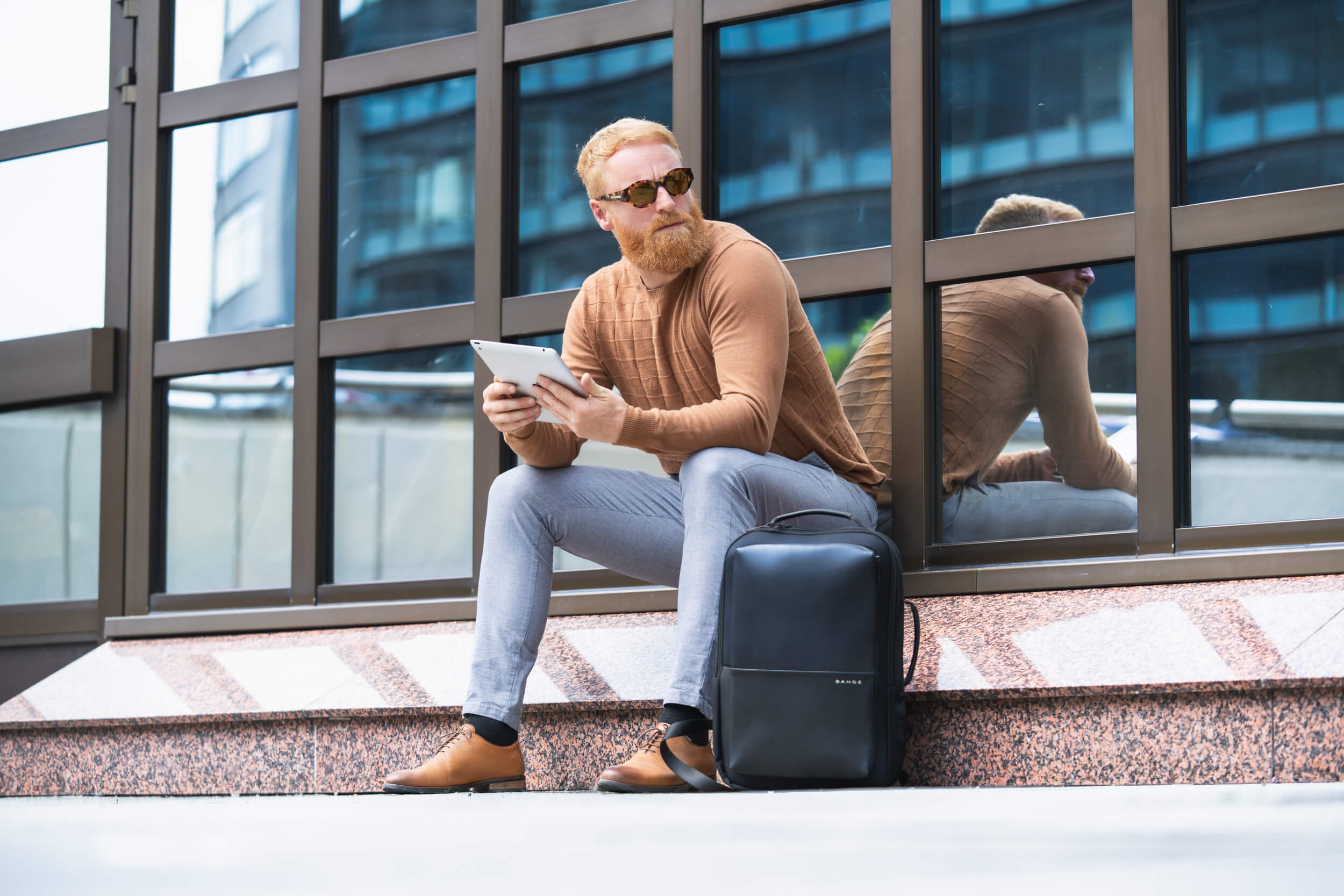 Laptoprucksack Serie für Business und Freizeit. Unterwegs mit Stil!